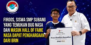 Pelajar SMP Indonesia Temukan Celah Keamanan NASA - Tunjukkan Etika dan Prestasi Global