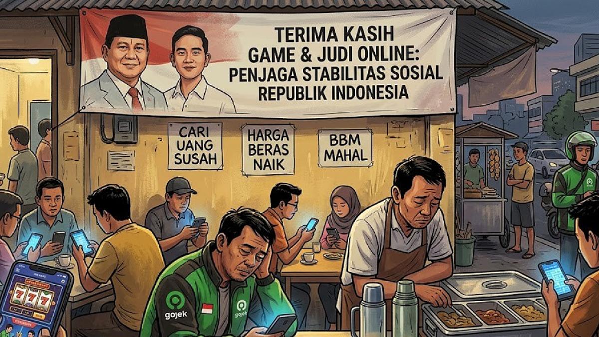Ekonomi Sulit, Rakyat Diam: Fenomena Pelarian Digital di Era Prabowo Subianto – Gibran Rakabuming Raka